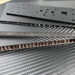 Precio al por mayor RJX peso ligero fibra de carbono sándwich paneles placa con núcleo de espuma rígida tablero de fibra de carbono de alta calidad